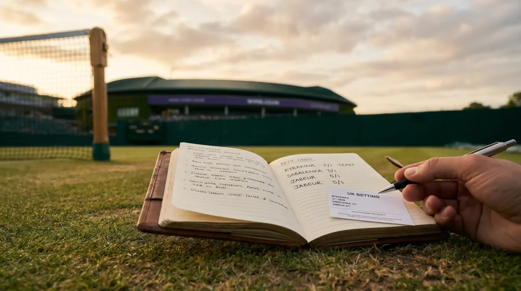 Wimbledon women's singles grass court with betting odds analysis