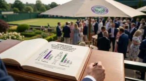 UK Wimbledon betting demographics showing gender and frequency breakdown data